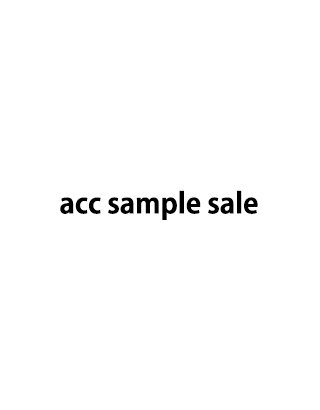 샘플세일) acc sample sale (31ea)